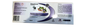Labels for Green Earth cleaning products
