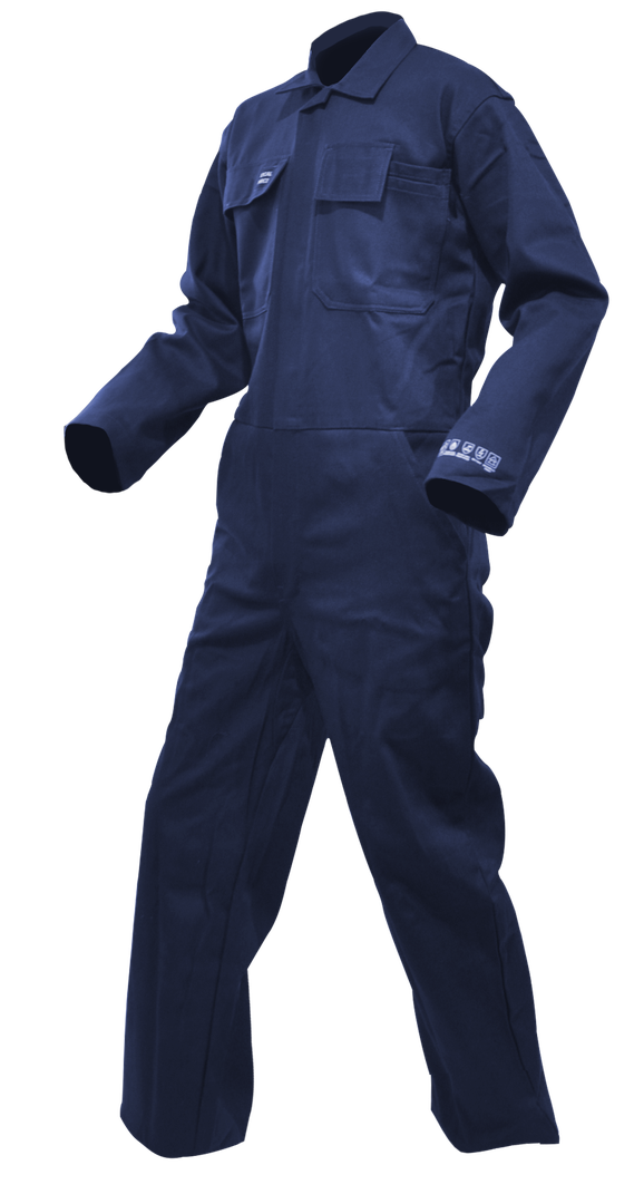 Fr Overall, 320Gsm, Navy, 12 Cal-Size 16