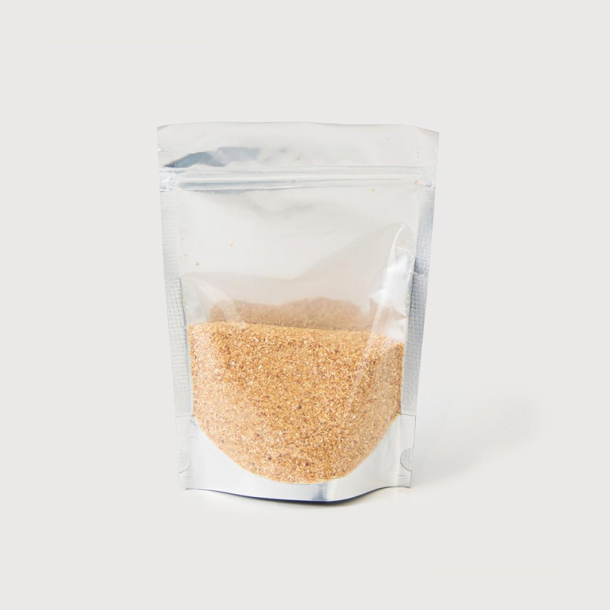 Stand Up Pouch 100g Clear Front/Silver Back 120x200 - IKON