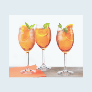 Cocktail Napkins, Kraft & Black Serviettes NZ | Insinc