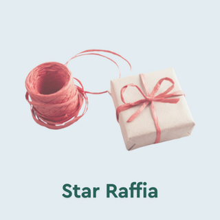 Star Raffia for Gift Wrapping NZ | Insinc