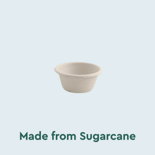 Sugarcane Sauce Cups & Lids NZ | Insinc