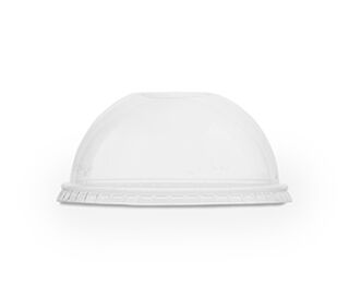 Cold Cup Dome Lid with Straw hole 96mm, Carton 1000 - Vegware