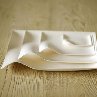 Wasara Kaku Small Plate 8cm sq - Epicure