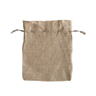 Natural Jute Drawstring Bag - Ecobags
