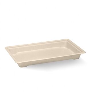 Sushi Trays BioCane Large Natural - BioPak