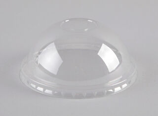 Clear Enviroware 12/16oz PLA dome lid - Coastal