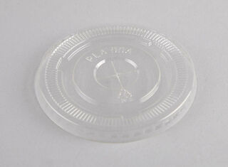 Clear Enviroware 12/16oz PET flat lid - Coastal