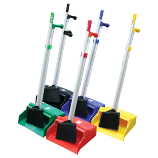 Gala Lobby Dustpan & Brush Set (green) - Filta