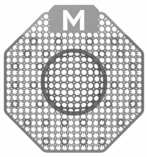 Scented Enzyme Block Urinal Screen - Grey, Executive Pack 10 - Matthews