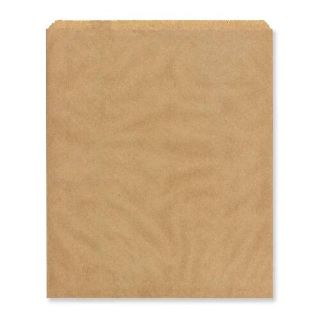 # 12 Flat Brown Bag 50gsm (470x310)  Pack 500 - Gratpak