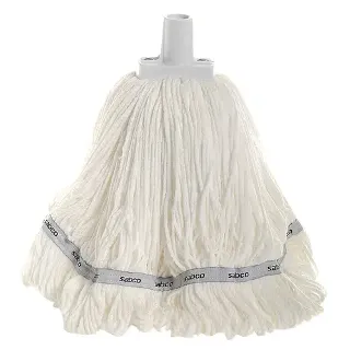 Sabco 350G Microfibre  Round Mop Head  White 
