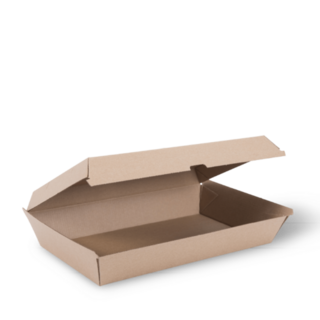 Endura Family Dinner Box Brown 290 X 170 X 85   - Detpak