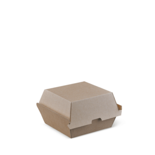 Endura Burger Box Brown 105 x 102 x 83   - Detpak