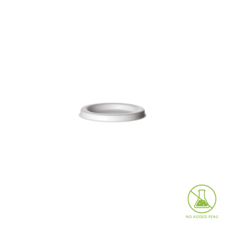 Sugarcane LID, FITS Portion Cup 2oz (60mls) White 69   - Detpak