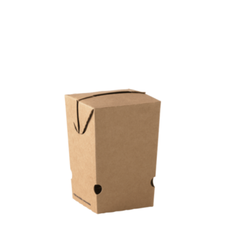 Go Small Chip Carton Brown 71 x 71 x 105   - Detpak
