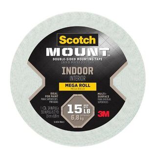 Scotch Indoor Mounting Tape 110H-LNG 19mm x 8.8m
