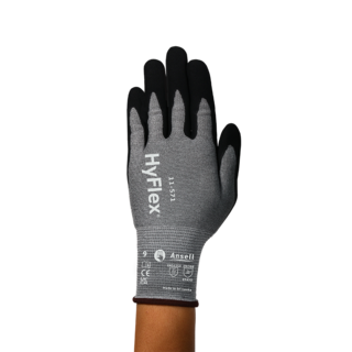 Ansell Hyflex 11-571 Nitrile-Coated Cut Resistant Gloves – Lightweight and Durable - S