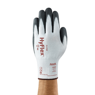 Ansell Hyflex 11-735 PU-Coated Cut Resistant Gloves – Durable and Long-Lasting - S