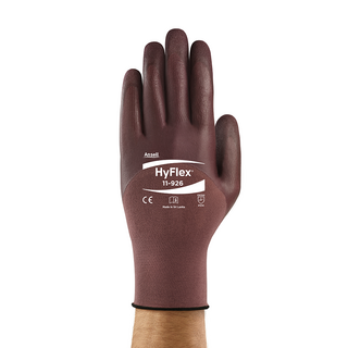 Ansell HyFlex 11-926 Nitrile-coated General Purpose Gloves – Oil-Repellent, Abrasion Resistant - XL