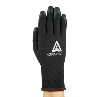 Ansell ActivArmr 97-631 PVC-Coated Cold-Resistant Gloves – Excellent Grip and Dexterity in Low Temperatures - S