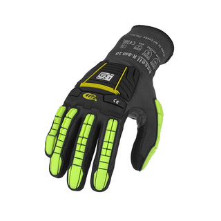 Ansell Ringers R-840 Nitrile-Coated Impact Protection Gloves – Low Profile, Strong Grip - S