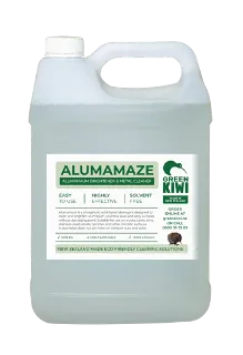 Alumamaze Aluminium & Metal Cleaner Brightener - Safe Acid - 5 Litres 